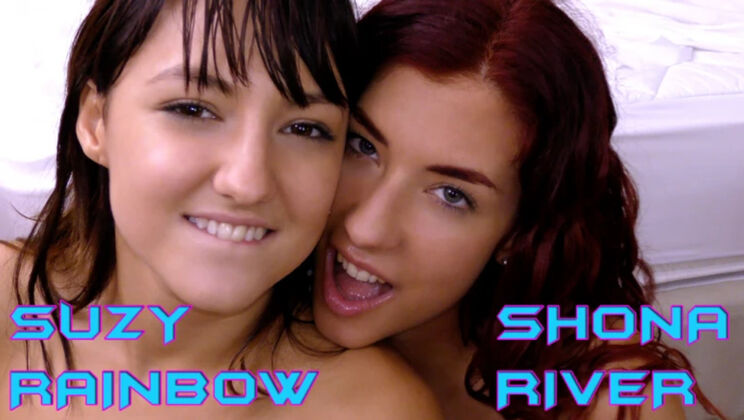 Suzy Rainbow and Shona River: Redhead & Brunette Threesome