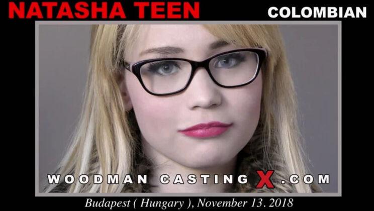 [WoodmanCasting] - Natasha Teen Petite Blonde Double Anal Fun