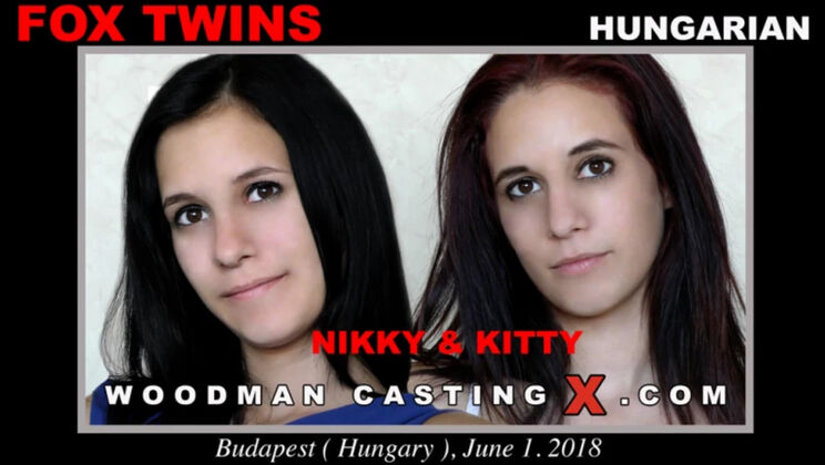 [WoodmanCasting] - Teen Fox Twins Double Penetration Fantasy - Fox Twins