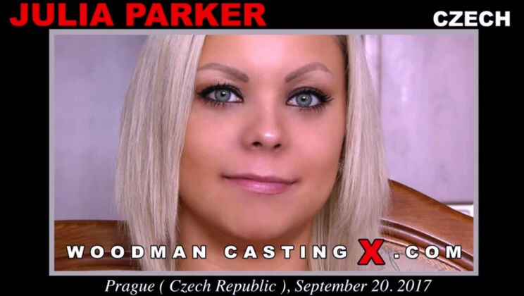 Julia Parker's Anal Casting: A Blonde Delight