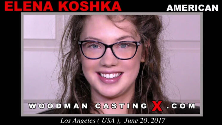 Beautiful Young Elena Koshka Casting Session