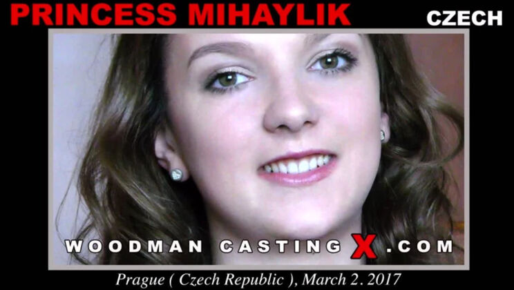 Princess Mihaylik with Large Breasts in Intense DP
