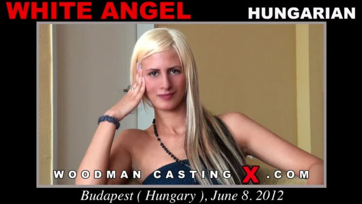 White Angel Tanned Blonde Anal Casting