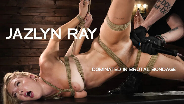 [Hogtied(Kink)] - Big Cock and Bondage for Jazlyn Ray