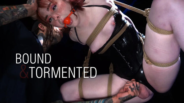 Flogging and Suspension for the Bound Ella Hollywood