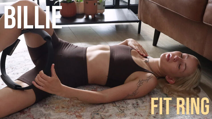 Blonde Teen Billie in Fit Ring Action