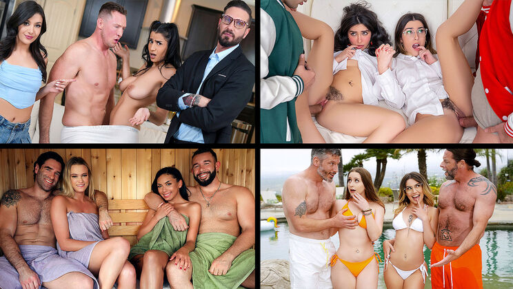 [Swappz] - Swappz Compilation: Taboo, Stepsister, and Stepbrother Fun