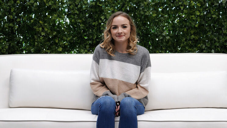 Ashley in Anal and Blowjob Casting