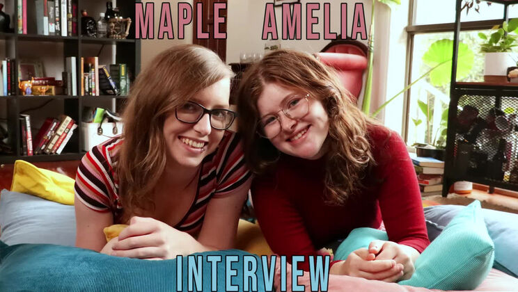 Maple and Amelia P's Glasses-Wearing Seduction