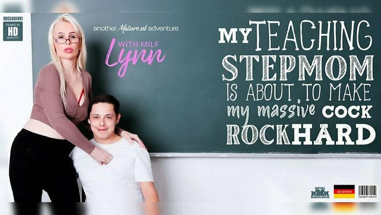 [Mature.nl] - Lynn Wears Glasses and High Heels for Stepson's Fuck Lesson - Jimmy Twice - Lynn (EU)