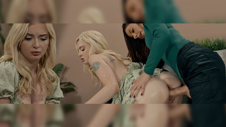 [FutanariXXX] - Futa Blowjob Bonanza: Blonde and Beautiful