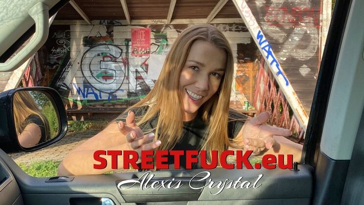 Czech Ride: Blowjob in Public with Alexis Crystal