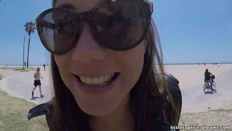 Czech Girl LittleCaprice Takes Dick in Mouth & Pussy - USA