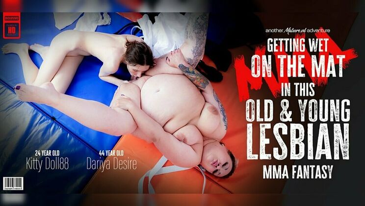 Dariya Desire and Kitty Doll: A Lesbian Old and Young Affair