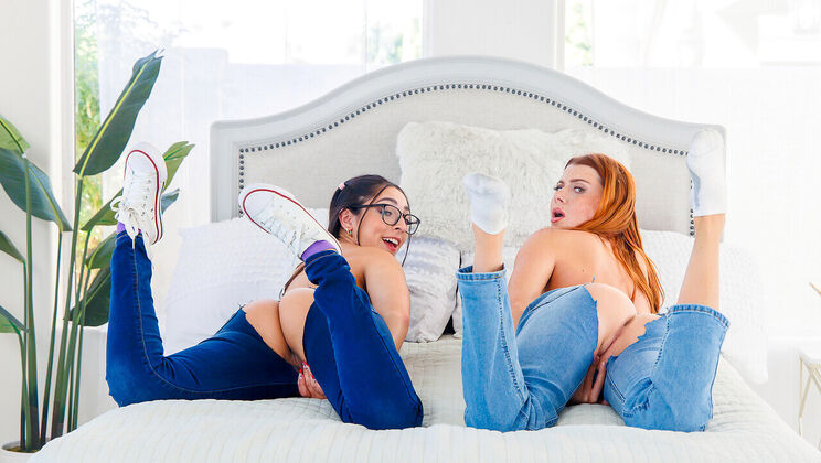 [StepSiblingsCaught] - Stepbro Gives Madison Wilde & Stella Luxx What They Want - Victor Ray - Madison Wilde - Stella Luxx