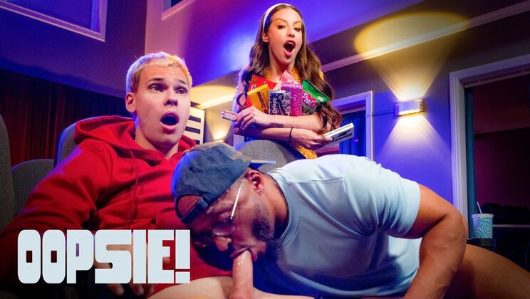 [Oopsie!] - Anal & Pussy Licking Action - Dillon Diaz & Tony Sting Share Spencer Bradley - Dillon Diaz - Spencer Bradley - Tony Sting