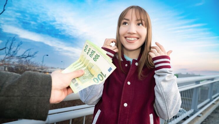 Small-Titted Kate Rides Reverse Cowgirl