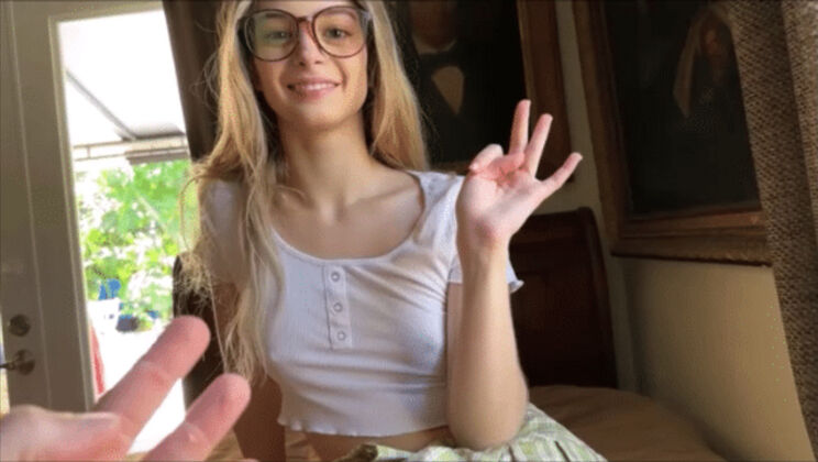 [FamilyTherapy] - Teen Stepsister's Secret POV Sex