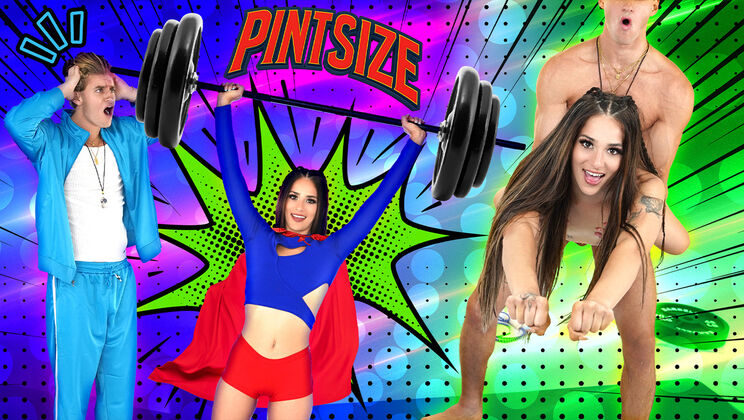 Super Tiny Heroine Gets Big Cock Facial