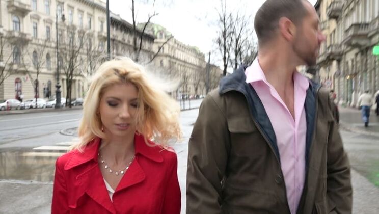 Hungarian foot lover gets her pussy pounded hard