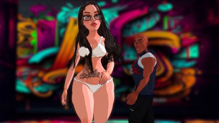 Tha Stoop Ep 4: Interracial Blowjob and Handjob with Tattooed Babe