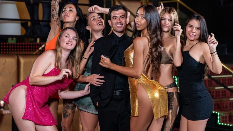 Banging in Dress at Night Club