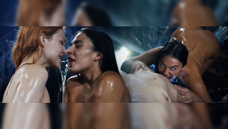 [Parasited] - Girl on Girl Fetish Scissoring Action - Clemence Audiard - Milan Cheek - Sofia Rivers