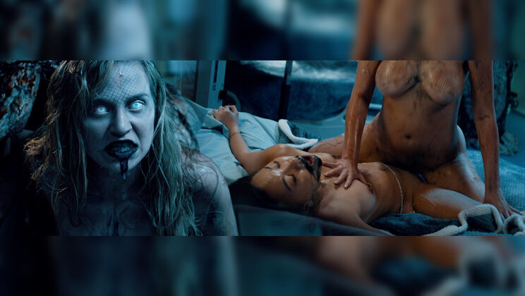 [Parasited] - Small Tits Innocent Asian Girls Lesbian Scissoring - Blake Blossom - Kimmy Kim