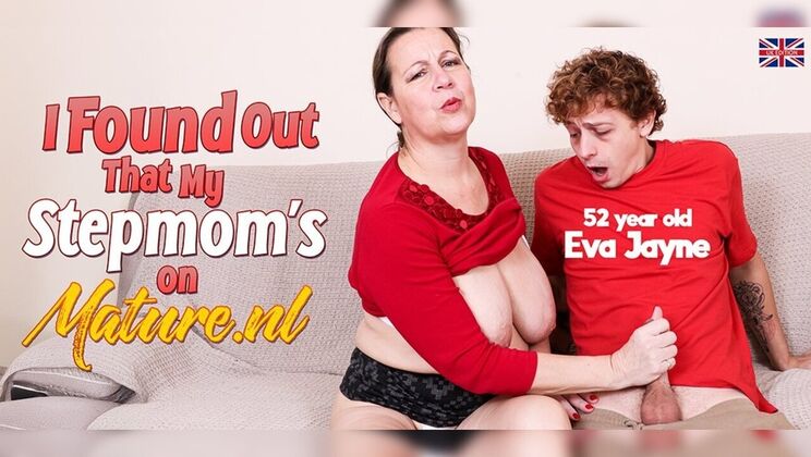 Mature handjob and cock sucking from stepmom