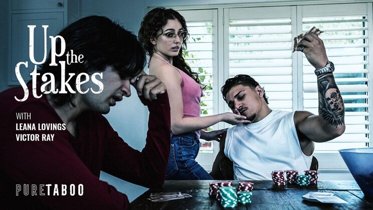 Leana Lovings' Gagging on Victor's Big Cock