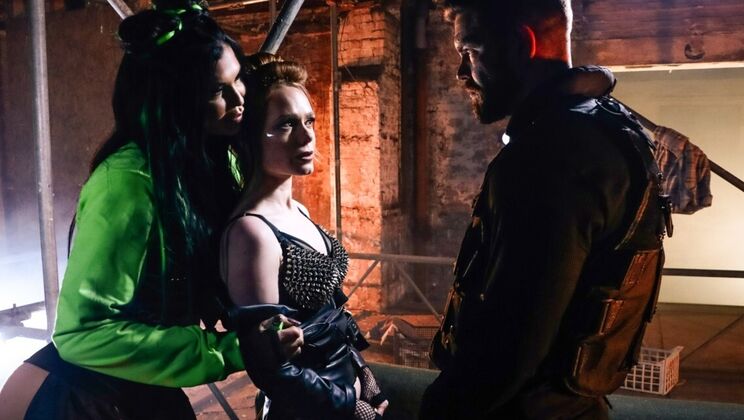 [DigitalPlayground] - Space Junk - Threesome with Jasmine and Ella