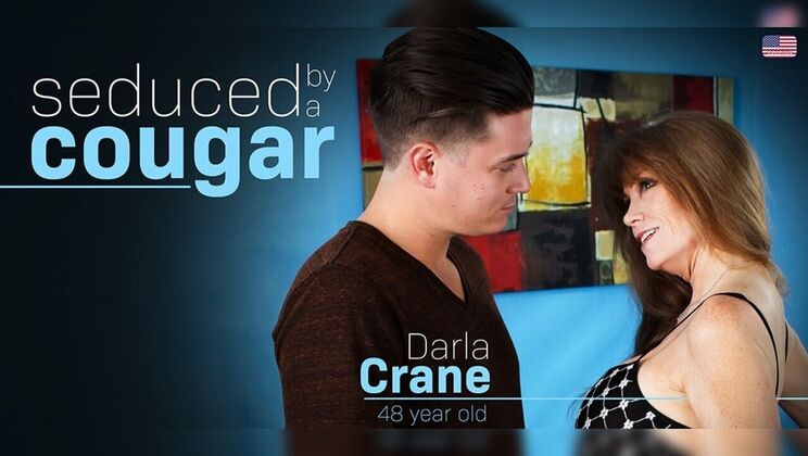 Natural Tits MILF Darla Crane Enjoys Fucking Young Man!