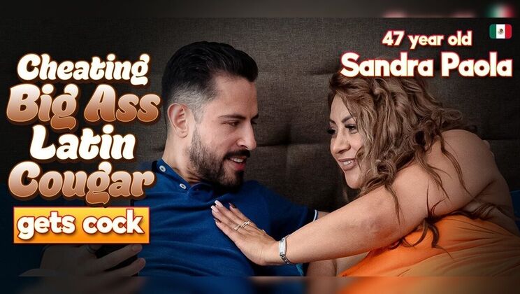 Big Ass Latina Cougar Sandra Paona Fucks Younger Man Hardcore