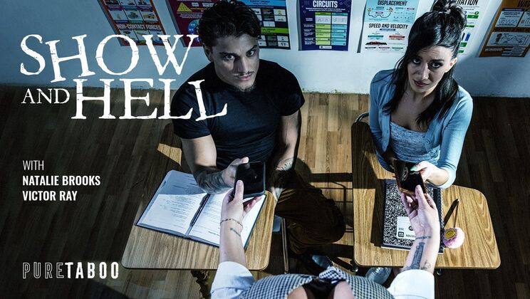 Straight Teen Fuck with Spanking and Ball Play