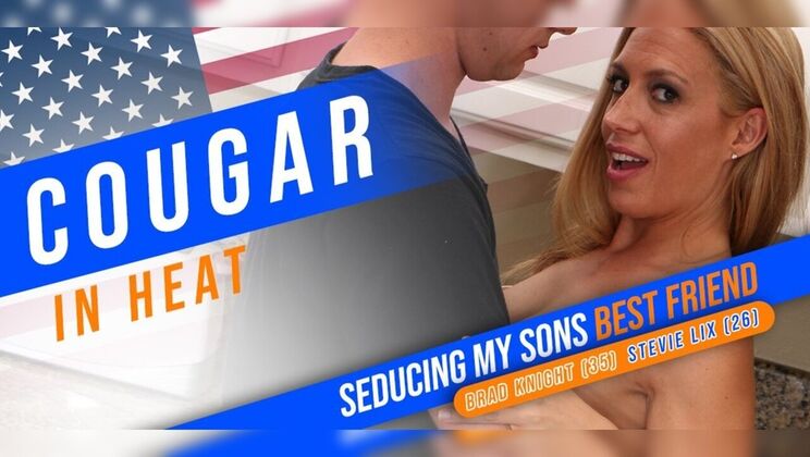 Stevie Lix's Nylons Get Ruined While Fucking Brad