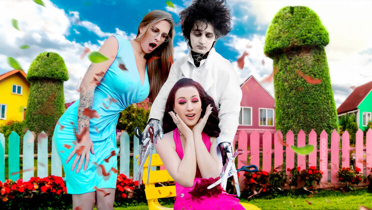 Hairy Pussy And Thong Action: Edward Dildohands With Jessica Ryan