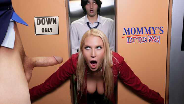 MMF Elevator Action: Blonde and Two Dudes