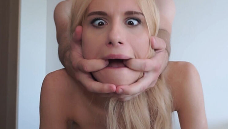 Petite Carla Cute Tied Up and Pounded Like a Toy