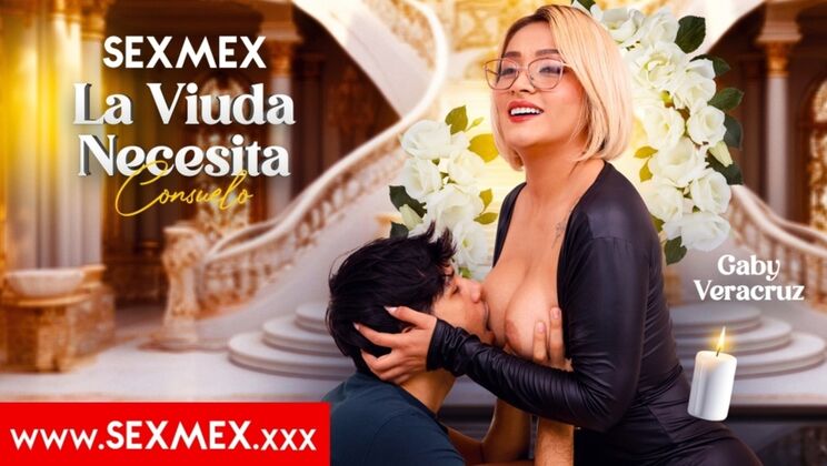 Brunette Widow Gaby Veracruz Needs a Hard Fuck