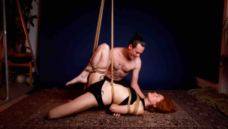 Shibari Scene with Neen & CNR and Ropes
