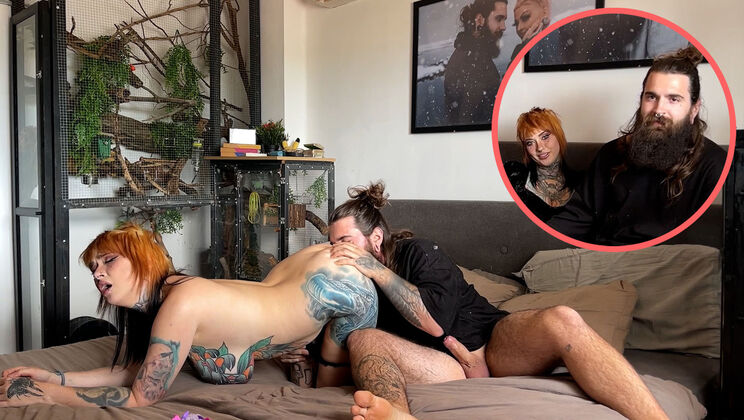 Primal Passion: Phil Licks Micky's Fingers After She Jerks Him