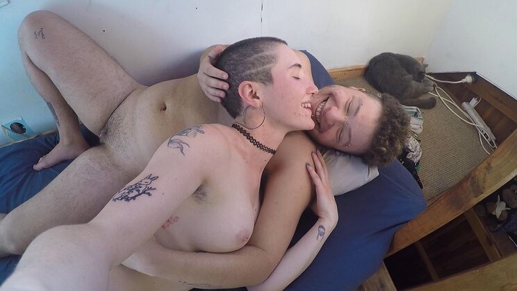 Liquid Smoke: Non-Binary POV Handjob & Tattoos