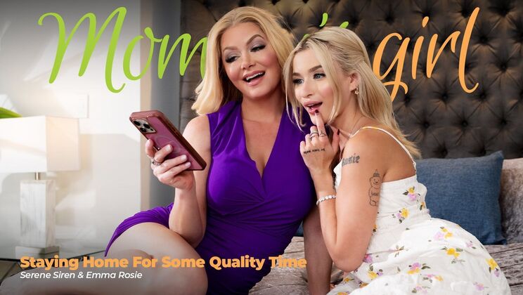 Stepmom Teaches Teen Pussy Licking During Quality Time