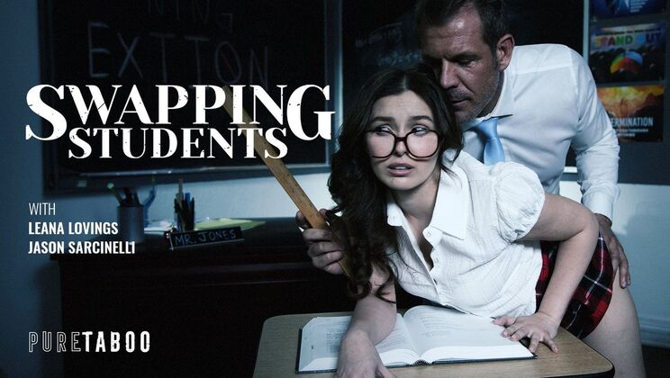 Hot Student Leana Lovings Swaps with Teacher for Sex