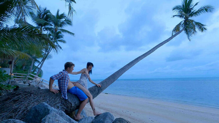 Boris Nicole Public Beach Sex At Sunrise