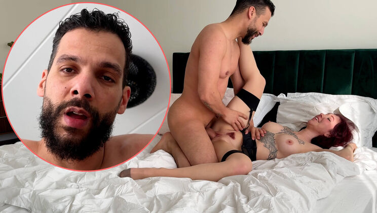 Esluna & Marvin POV Footjob and Handjob with Loud Moaning