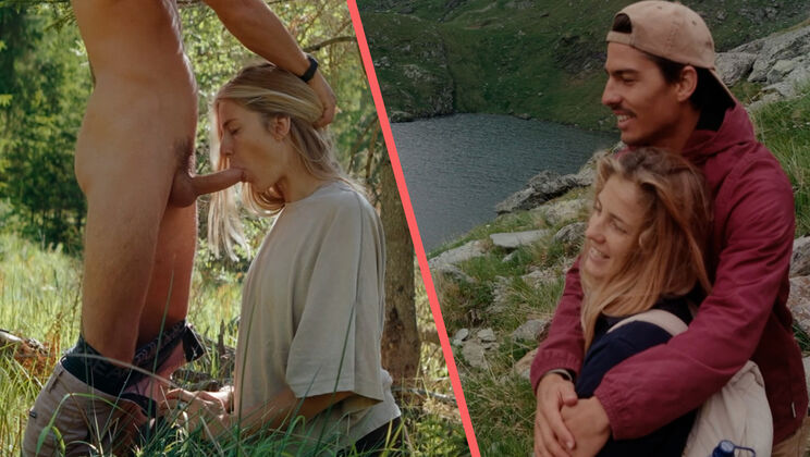 Lost In Romania 3: James & Lola Sensual Outdoor Blowjob