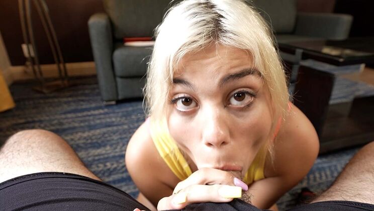POV Blowjob From Slim Amateur Lilith Grace