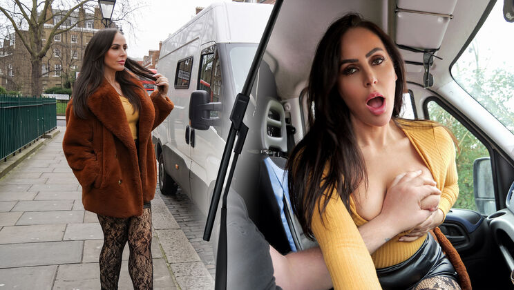 Samantha Jayne Rubs and Teases Then Rides Without a Seatbelt